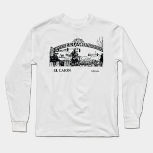 El Cajon California Long Sleeve T-Shirt